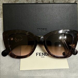 Fendi Brown Sunglasses